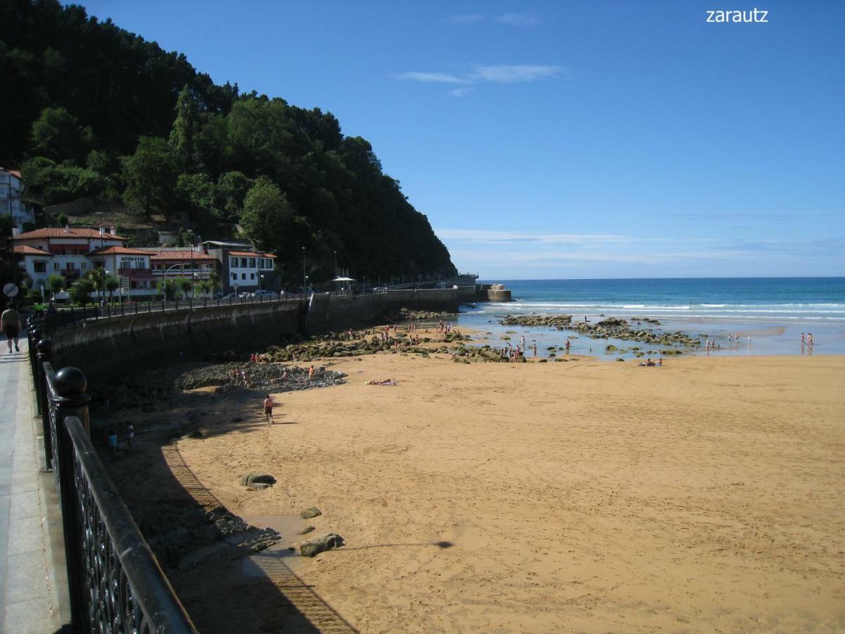 Zarautz Centro Garaje-Parking-Free Apartment Exterior photo